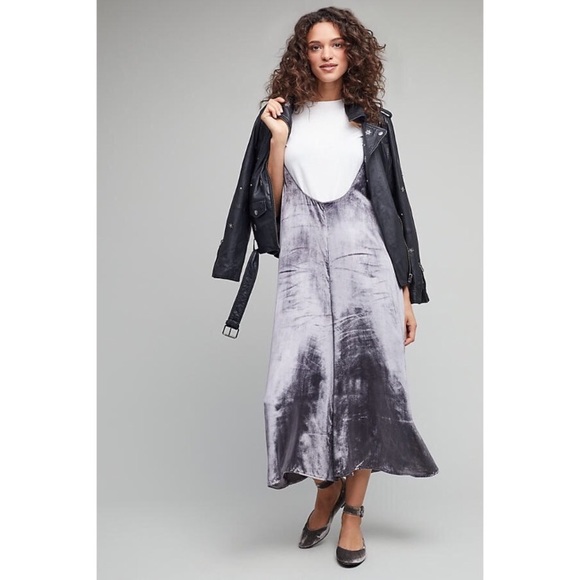 Anthropologie Pants - NWT Anthropologie Maeve Velvet Jumpsuit Size XS